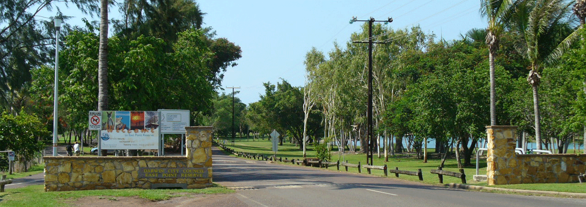 East Point Reserve Park in Tropical Darwin Northern Territory Australia