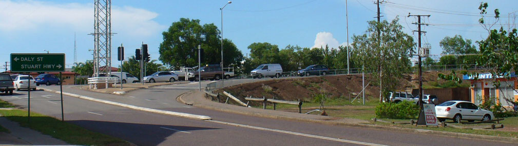 Daly Street Bridge on Suart Highway Darwin