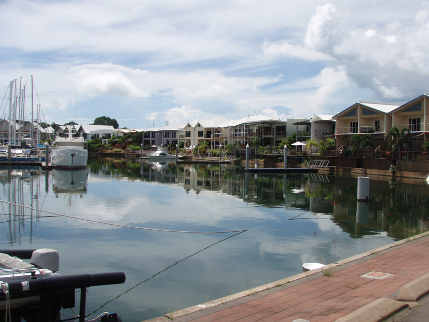 Cullen Bay Marina in Darwin