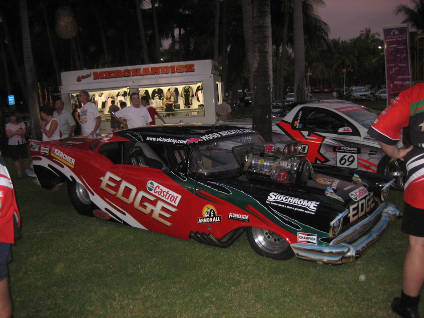 Darwin V8s on parade at Sky City Resort