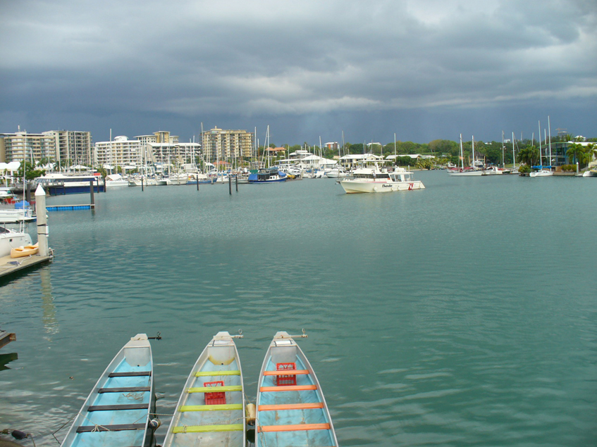 Cullen Bay Marina in Darwin