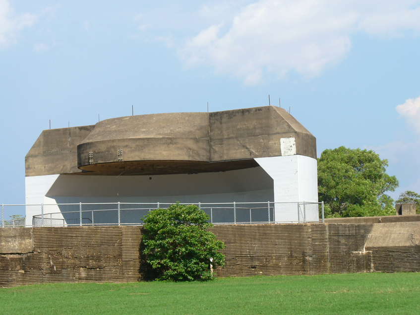 WW11 Gun Enplacement at East Point Reserve