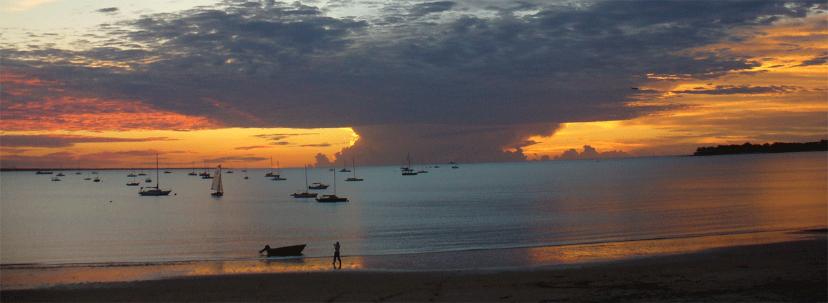 Darwin Sailing Club on Mindil Beach - Tropical Darwin in Northern Territory Australia