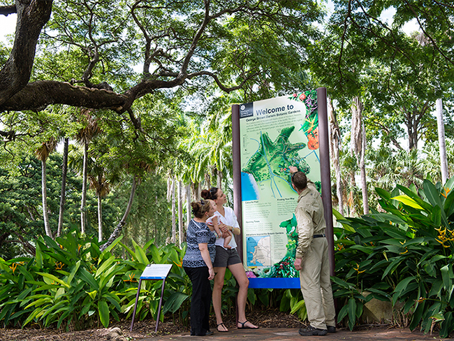 About Darwin's George Brown Botantical  Gardens