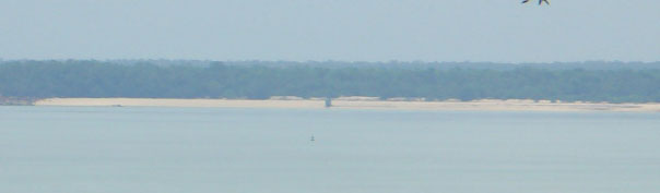 Mandorah beach taken by our fishing boat in 2008