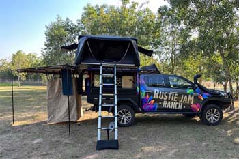 4wd Rooftop Tent Camper hire and rental from Darwin return